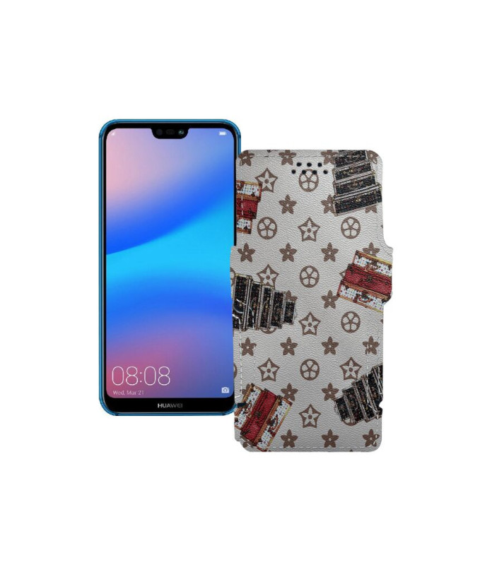 Чохол-книжка з екошкіри для телефону Huawei P20