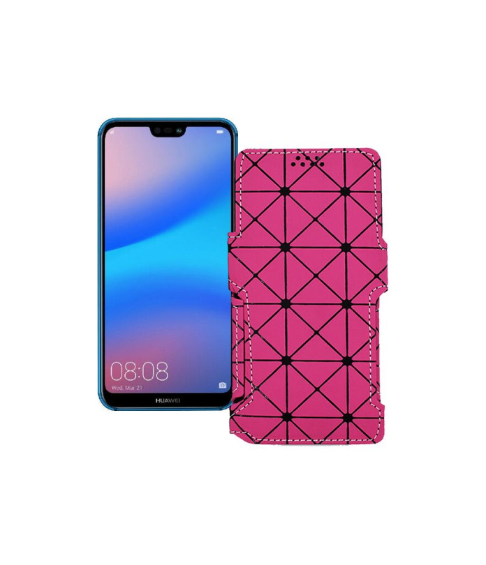 Чохол-книжка з екошкіри для телефону Huawei P20