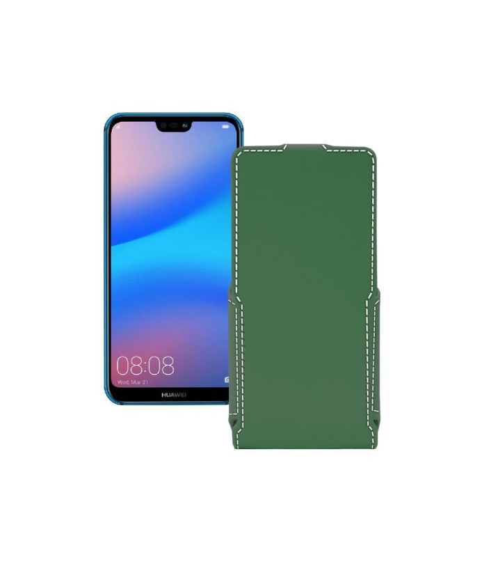 Чохол-флип з екошкіри для телефону Huawei P20