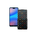 Чохол-флип з екошкіри для телефону Huawei P20