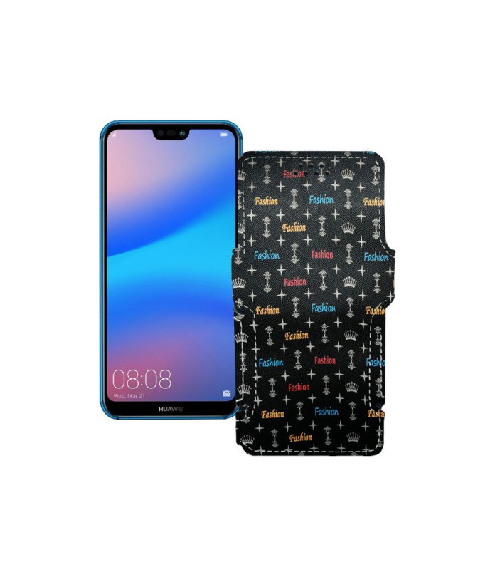 Чохол-книжка з екошкіри для телефону Huawei P20