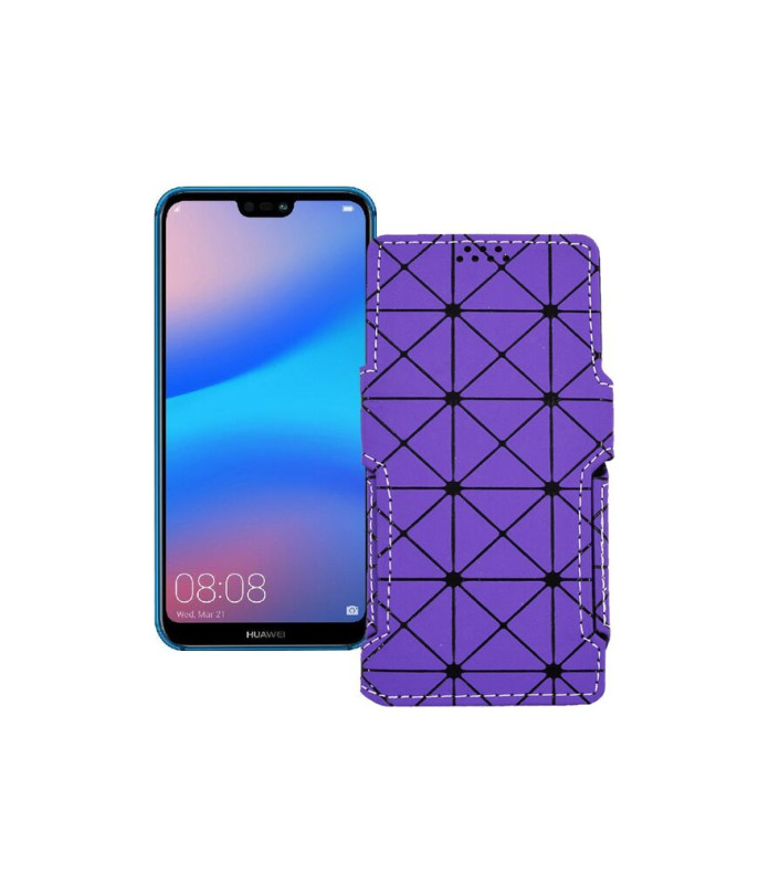 Чохол-книжка з екошкіри для телефону Huawei P20