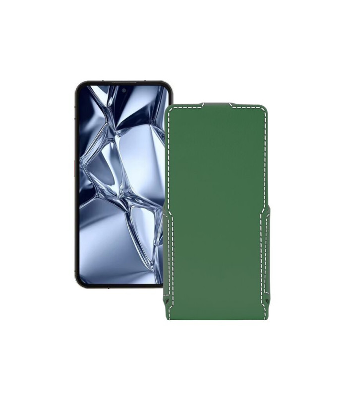 Чохол-флип з екошкіри для телефону Oukitel WP200 Pro