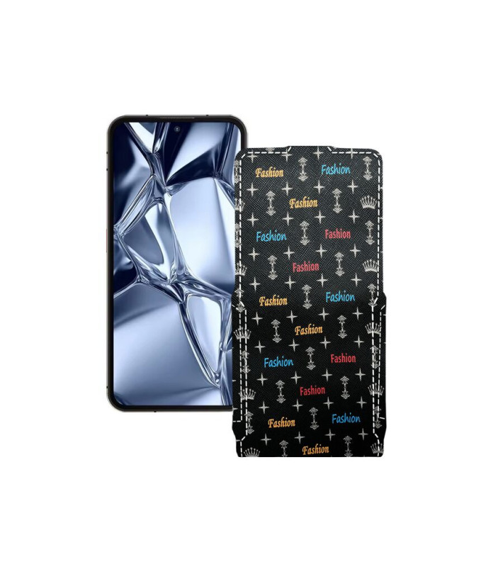 Чохол-флип з екошкіри для телефону Oukitel WP200 Pro