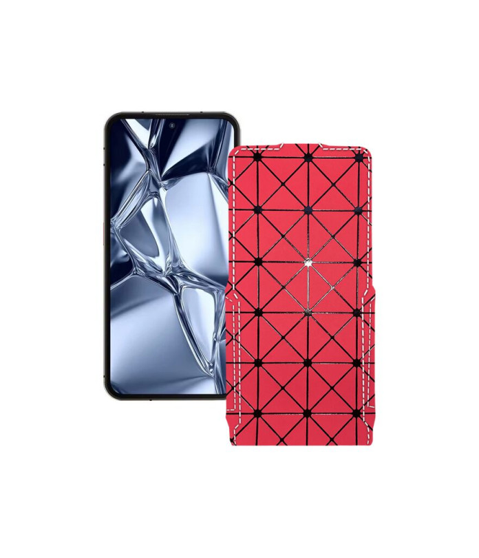 Чохол-флип з екошкіри для телефону Oukitel WP200 Pro
