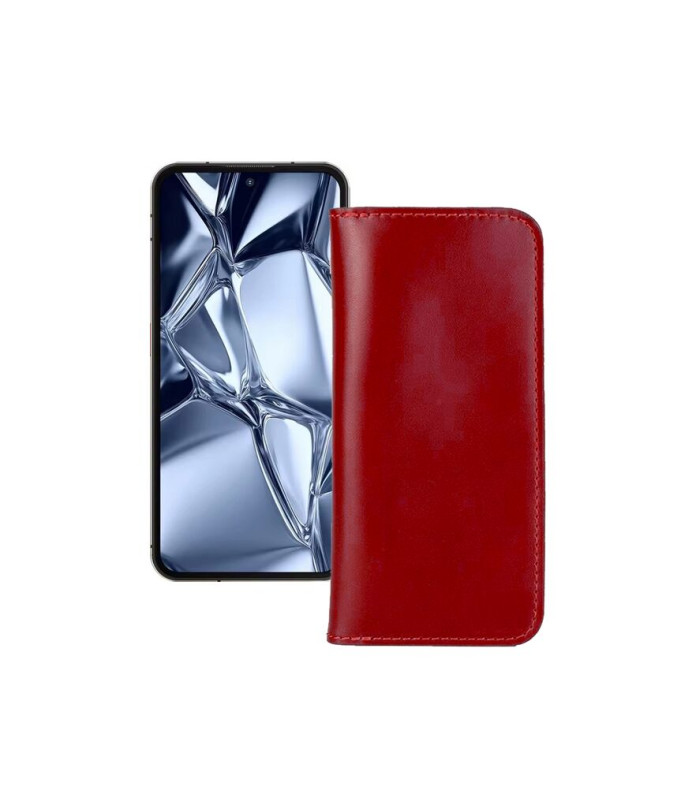 Портмоне з шкіри для телефону Oukitel WP200 Pro