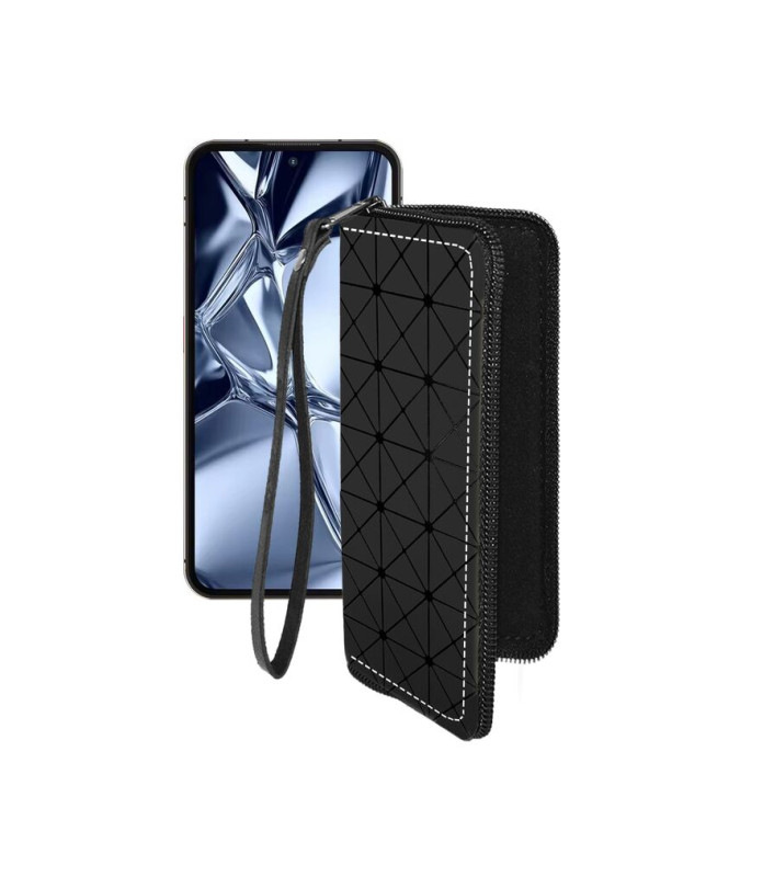 Чохол-гаманець з екошкіри для телефону Oukitel WP200 Pro