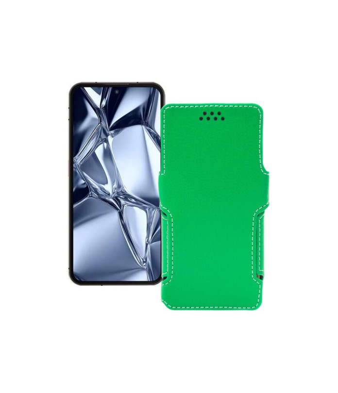 Чохол-книжка з екошкіри для телефону Oukitel WP200 Pro