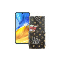 Чохол-флип з екошкіри для телефону Honor X10 Max 5G