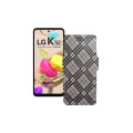 Чохол-книжка з екошкіри для телефону LG K52