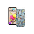 Чохол-книжка з екошкіри для телефону LG K52