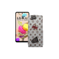 Чохол-флип з екошкіри для телефону LG K52