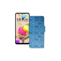 Чохол-книжка з екошкіри для телефону LG K52