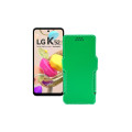 Чохол-книжка з екошкіри для телефону LG K52