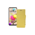 Чохол-книжка з екошкіри для телефону LG K52