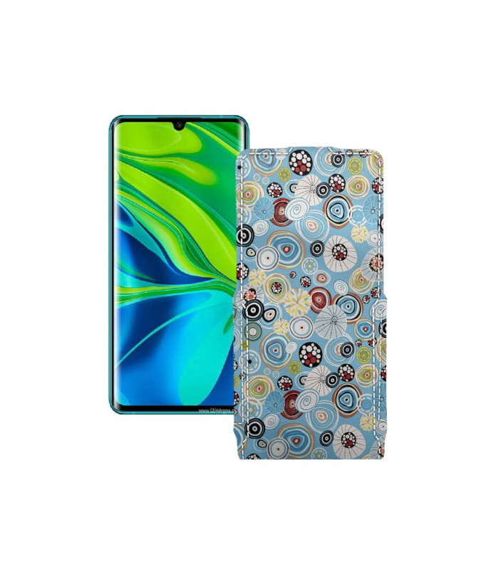 Чохол-флип з екошкіри для телефону Xiaomi Mi Note 10 Pro