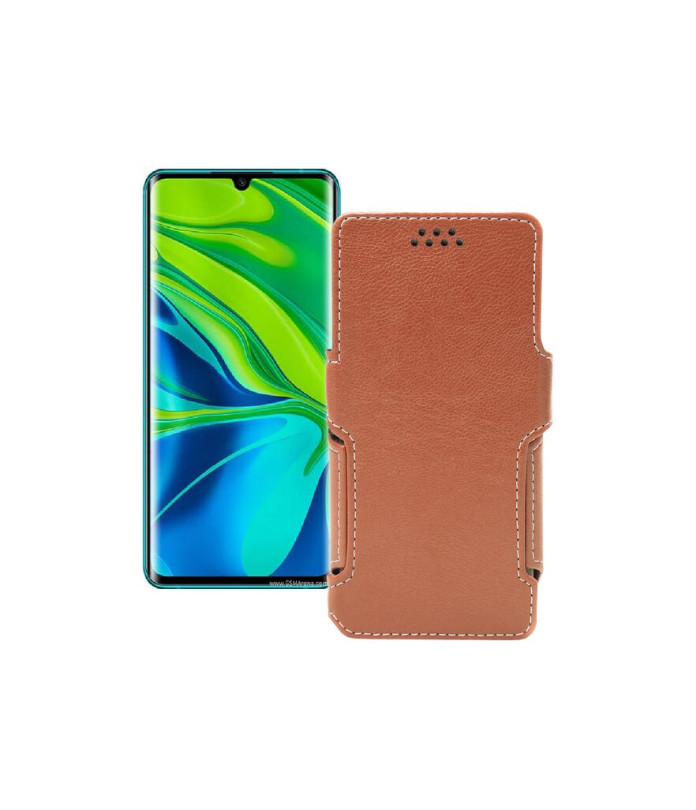 Чохол-книжка з екошкіри для телефону Xiaomi Mi Note 10 Pro