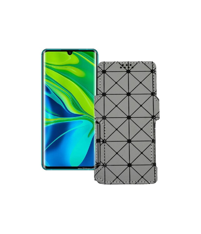 Чохол-книжка з екошкіри для телефону Xiaomi Mi Note 10 Pro