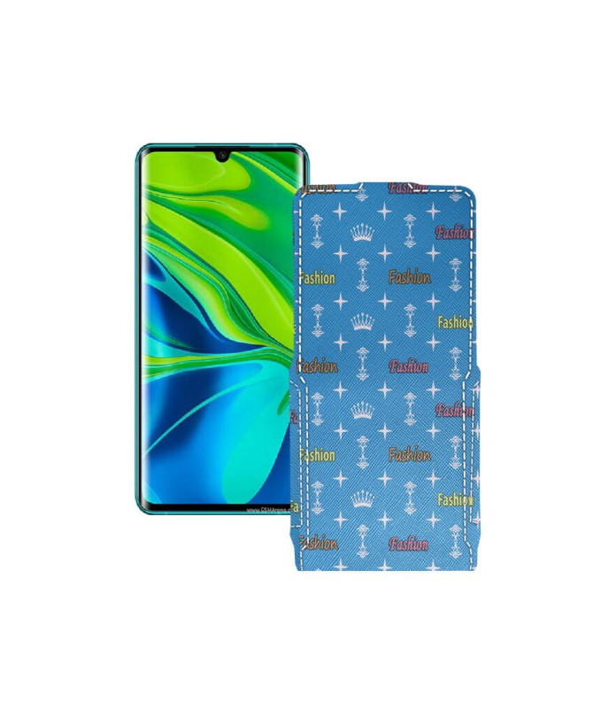 Чохол-флип з екошкіри для телефону Xiaomi Mi Note 10 Pro