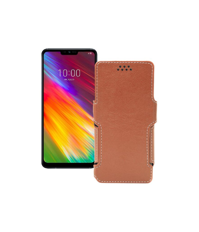 Чохол-книжка з екошкіри для телефону LG G7 ThinQ