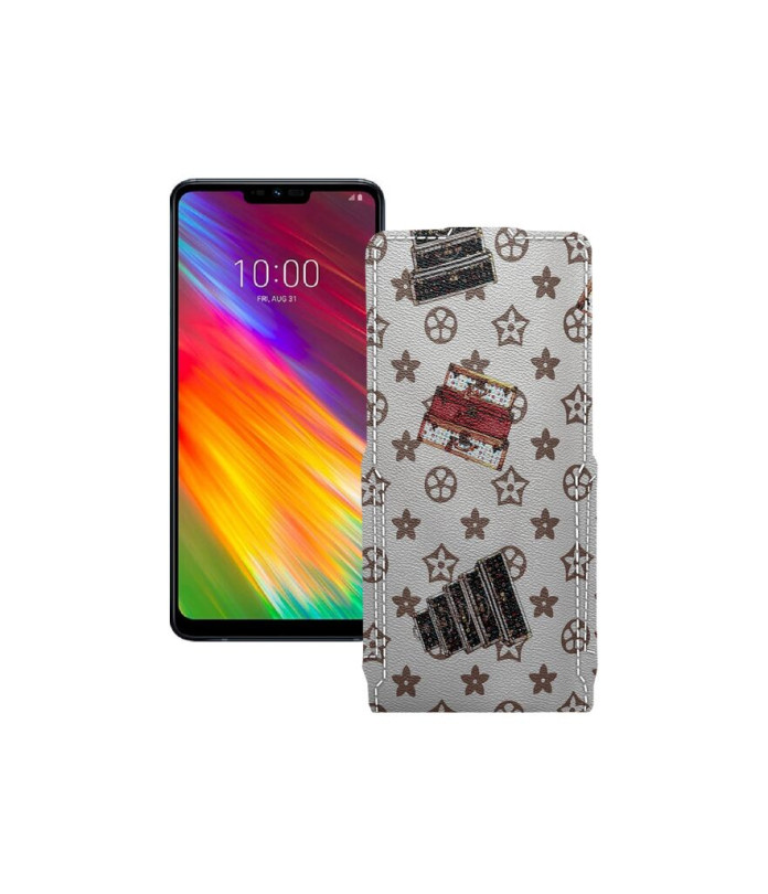 Чохол-флип з екошкіри для телефону LG G7 ThinQ