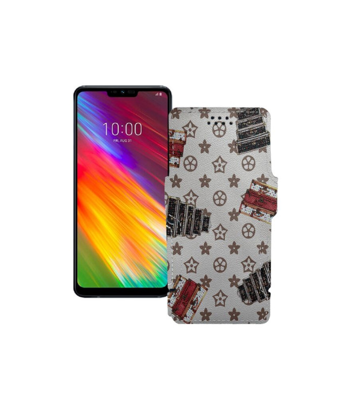 Чохол-книжка з екошкіри для телефону LG G7 ThinQ