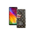 Чохол-флип з екошкіри для телефону LG G7 ThinQ