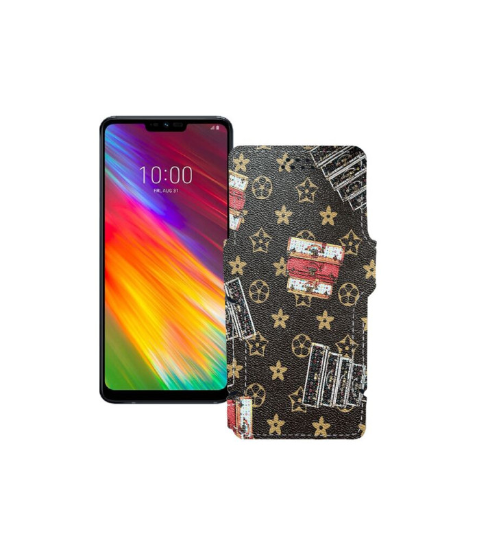 Чохол-книжка з екошкіри для телефону LG G7 ThinQ