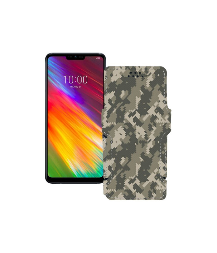 Чохол-книжка з екошкіри для телефону LG G7 ThinQ