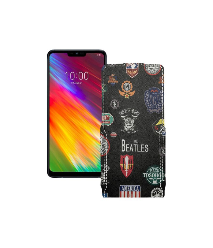 Чохол-флип з екошкіри для телефону LG G7 ThinQ