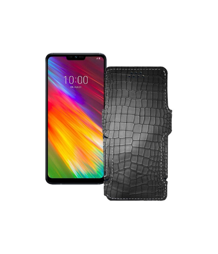 Чохол-книжка з екошкіри для телефону LG G7 ThinQ