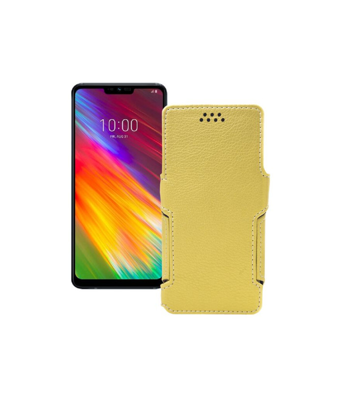 Чохол-книжка з екошкіри для телефону LG G7 ThinQ