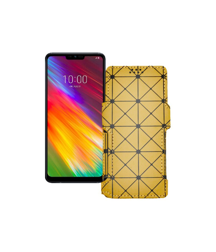 Чохол-книжка з екошкіри для телефону LG G7 ThinQ