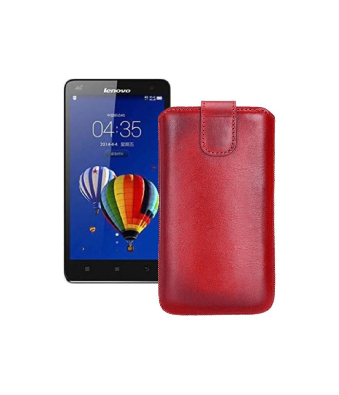 Витяжка зі шкіри для телефону Lenovo S810t