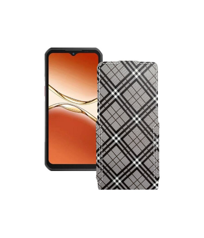Чохол-флип з екошкіри для телефону Oukitel WP55 Pro