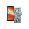 Чохол-книжка з екошкіри для телефону Oukitel WP55 Pro