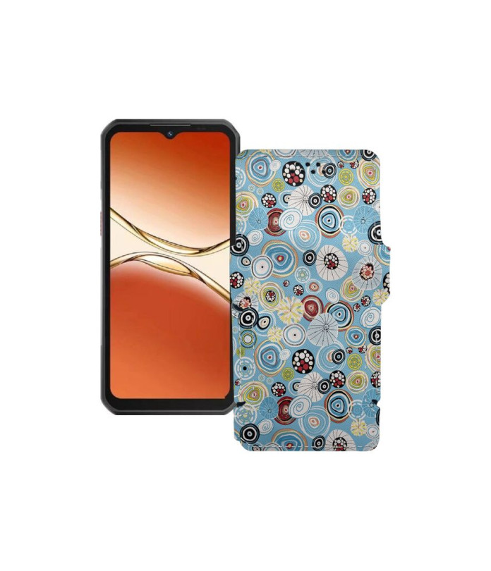 Чохол-книжка з екошкіри для телефону Oukitel WP55 Pro