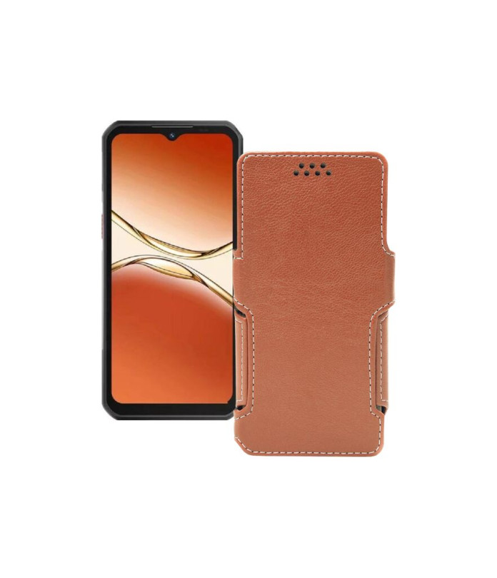 Чохол-книжка з екошкіри для телефону Oukitel WP55 Pro