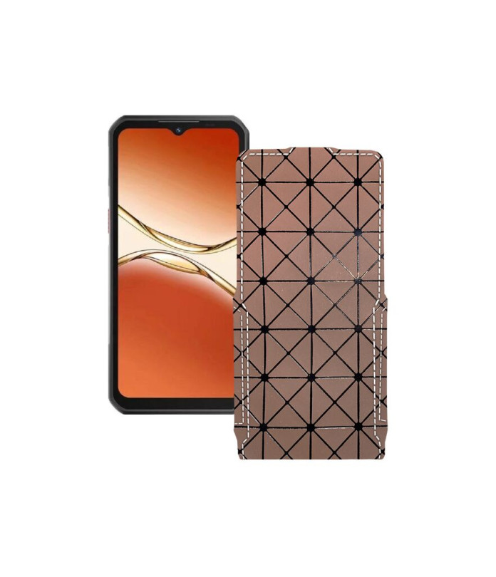 Чохол-флип з екошкіри для телефону Oukitel WP55 Pro