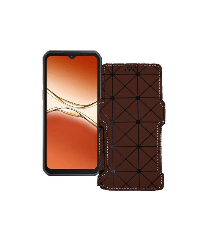 Чохол-книжка з екошкіри для телефону Oukitel WP55 Pro