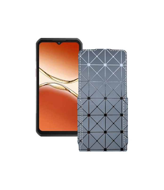Чохол-флип з екошкіри для телефону Oukitel WP55 Pro