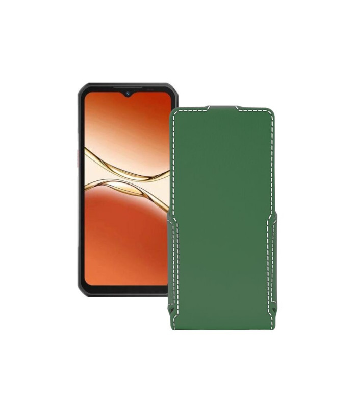Чохол-флип з екошкіри для телефону Oukitel WP55 Pro