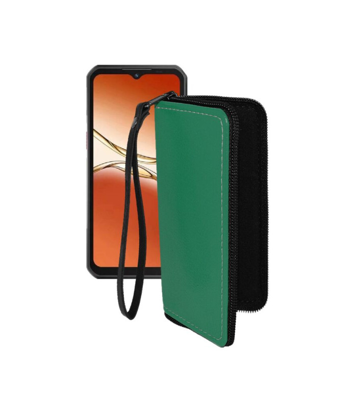 Чохол-гаманець з екошкіри для телефону Oukitel WP55 Pro