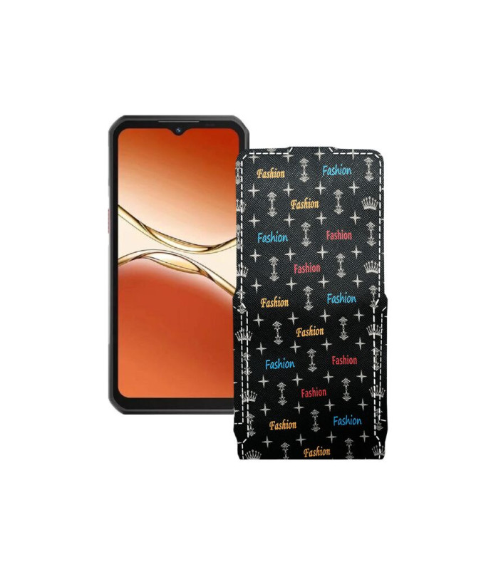 Чохол-флип з екошкіри для телефону Oukitel WP55 Pro