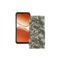 Чохол-флип з екошкіри для телефону Oukitel WP55 Pro