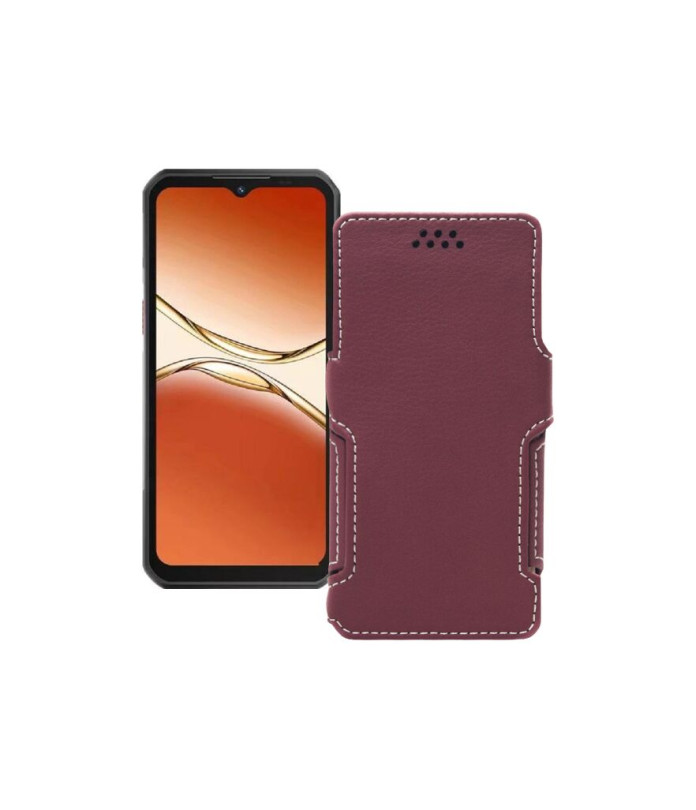 Чохол-книжка з екошкіри для телефону Oukitel WP55 Pro