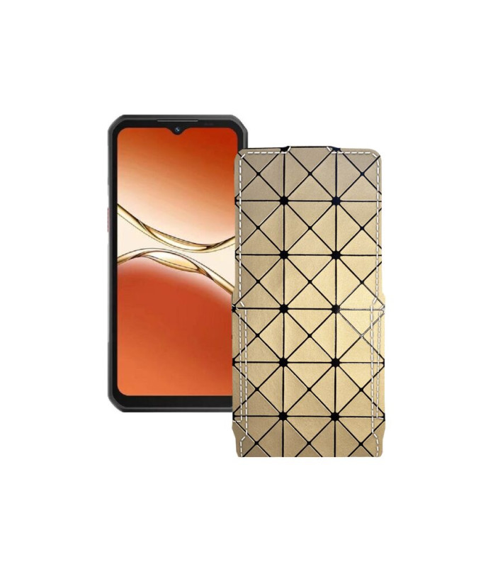 Чохол-флип з екошкіри для телефону Oukitel WP55 Pro