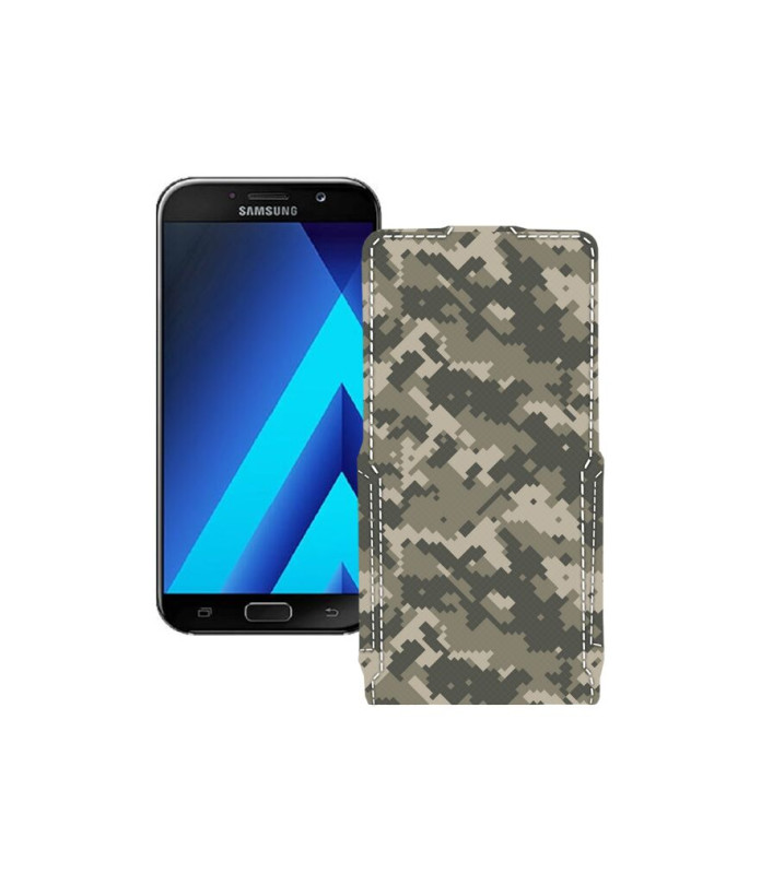 Чохол-флип з екошкіри для телефону Samsung Galaxy A7 2017 (A720)