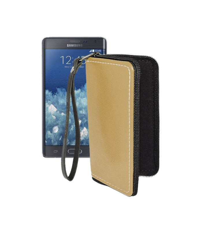 Чохол-гаманець з екошкіри для телефону Samsung Galaxy Note Edge (N915)