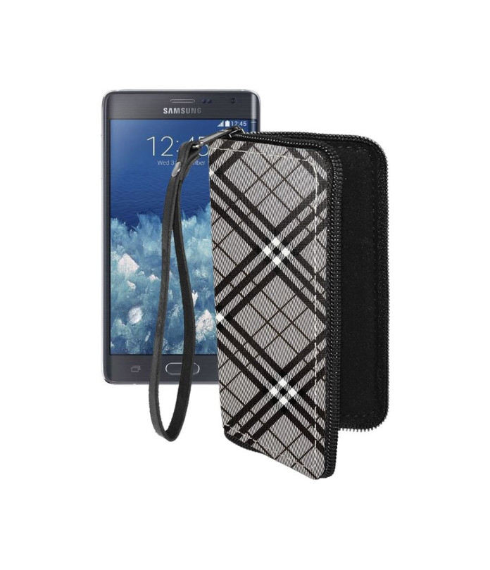 Чохол-гаманець з екошкіри для телефону Samsung Galaxy Note Edge (N915)